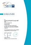 Urkunde Daniela